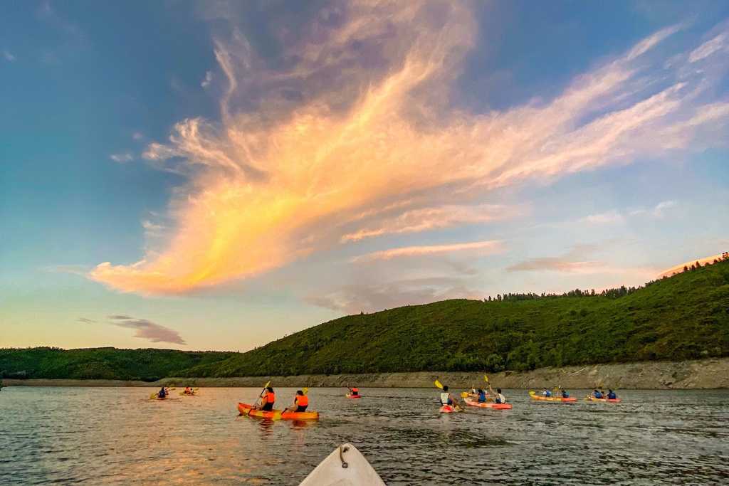Travessia da Grande Rota do Zêzere em Kayak:  Álvaro - Vilar da Amoreira - Barragem do Cabril