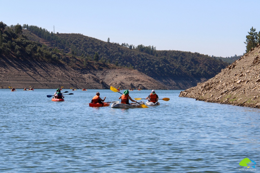 Descending the Ocreza River