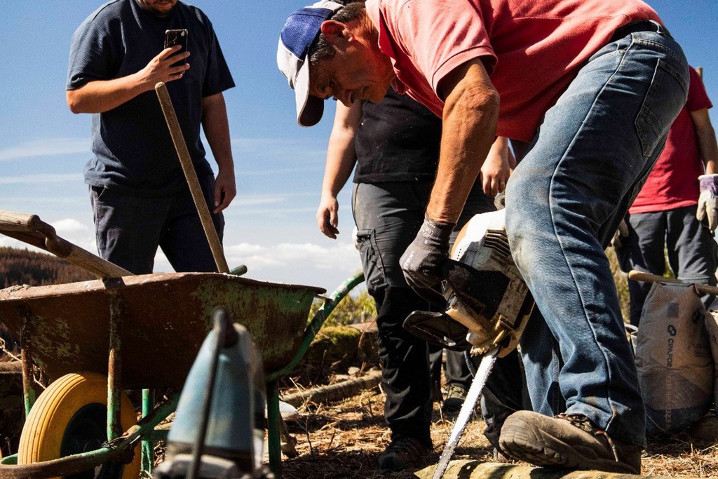 Ação de Voluntariado em Aigra Nova