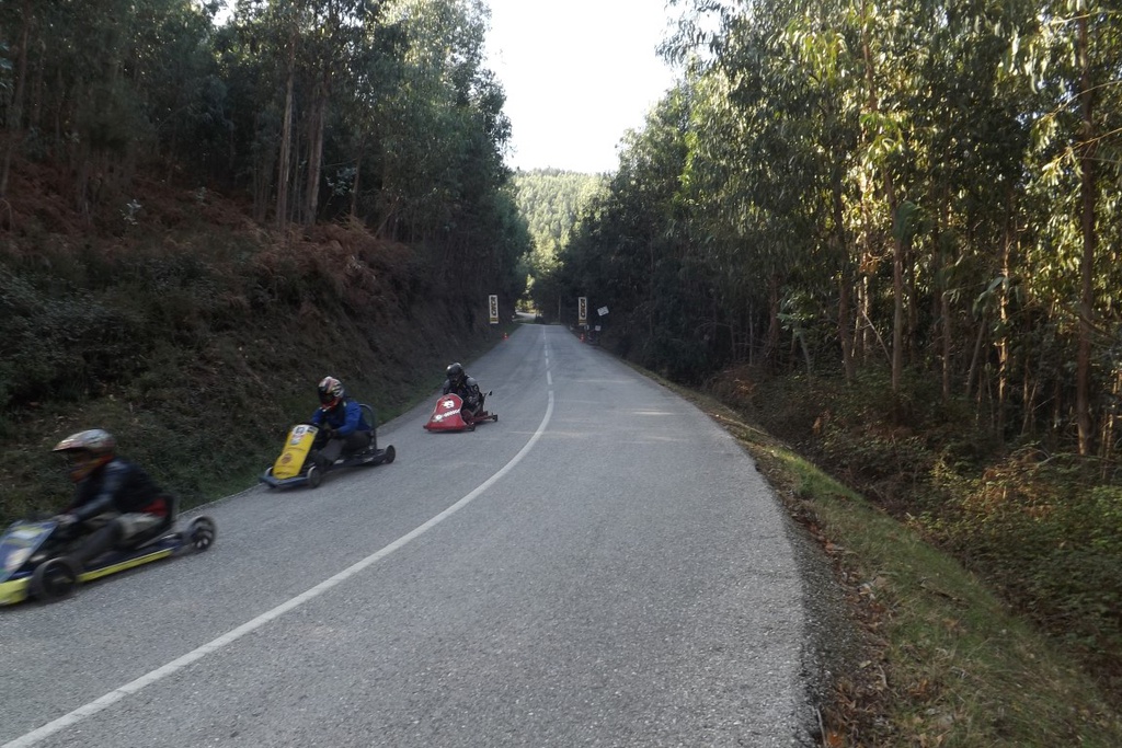 Extreme Aldeias do Xisto em Carrinhos de Rolamentos