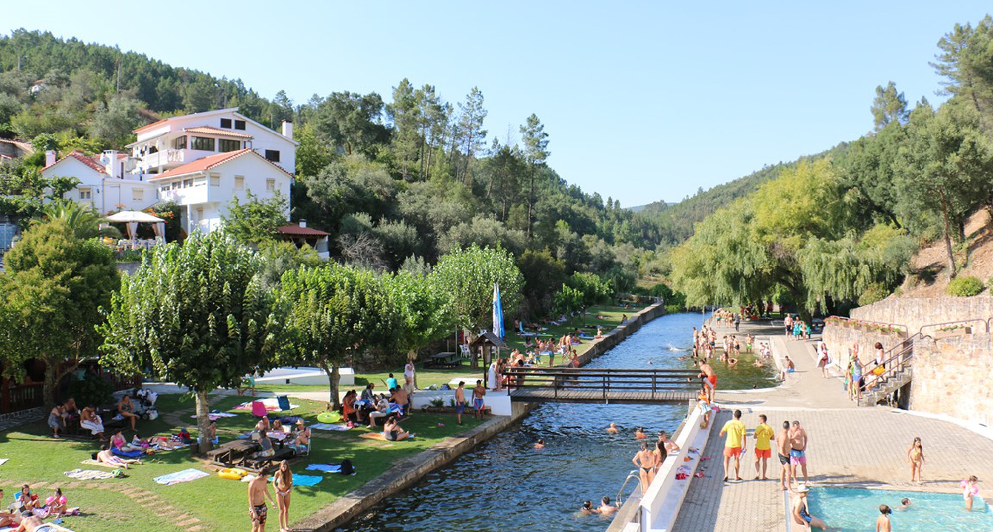 Gravity Freeride na Praia Fluvial do Pessegueiro