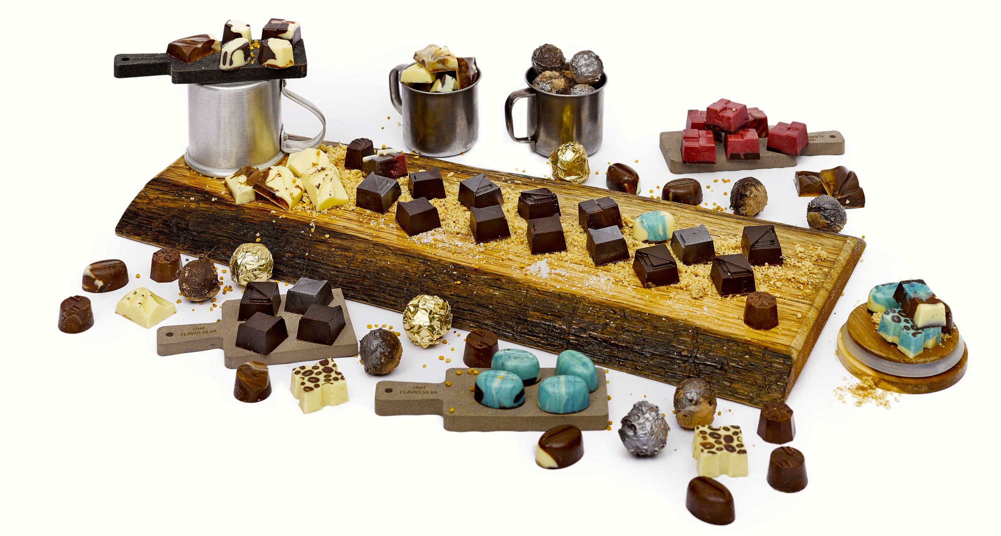 Oficina de Chocolate na Loja do Sr. Falcão