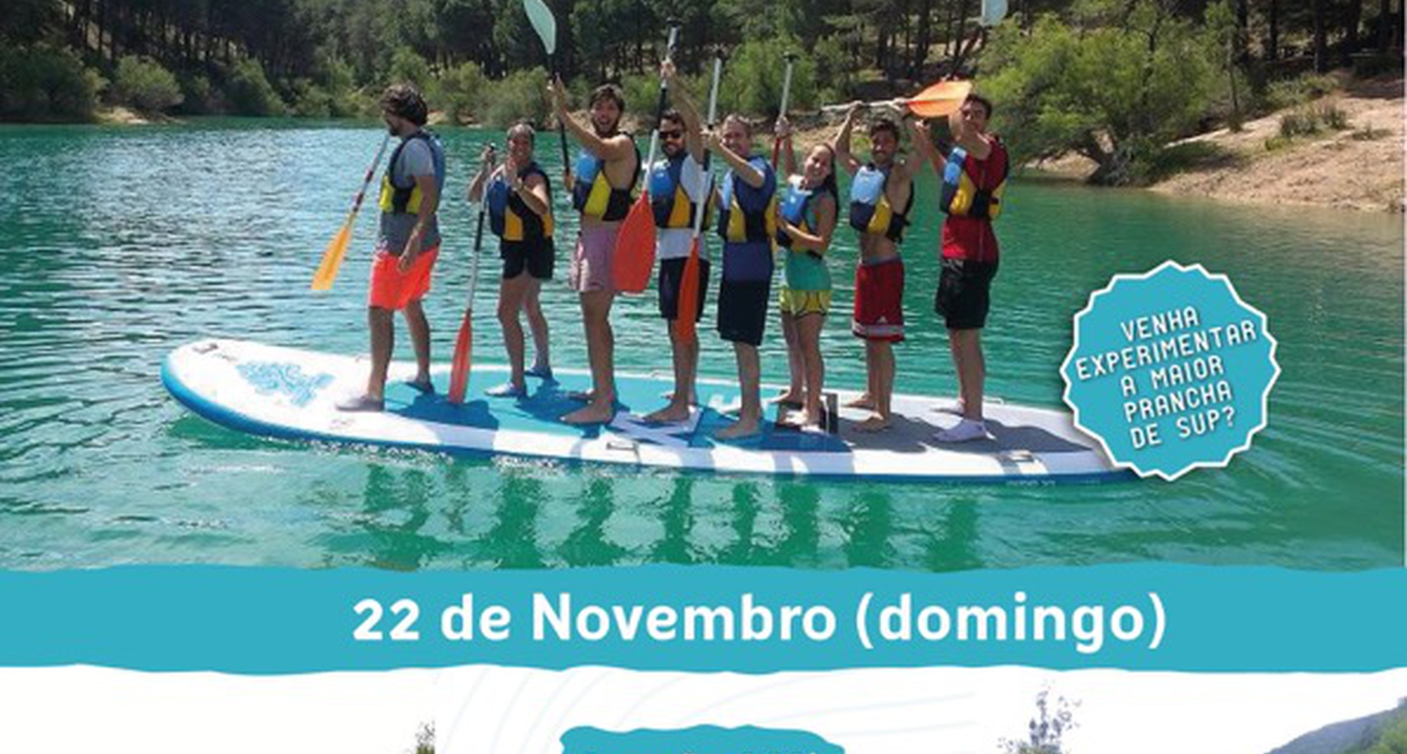 Descida do Rio Mondego em Stand Up Paddle Board