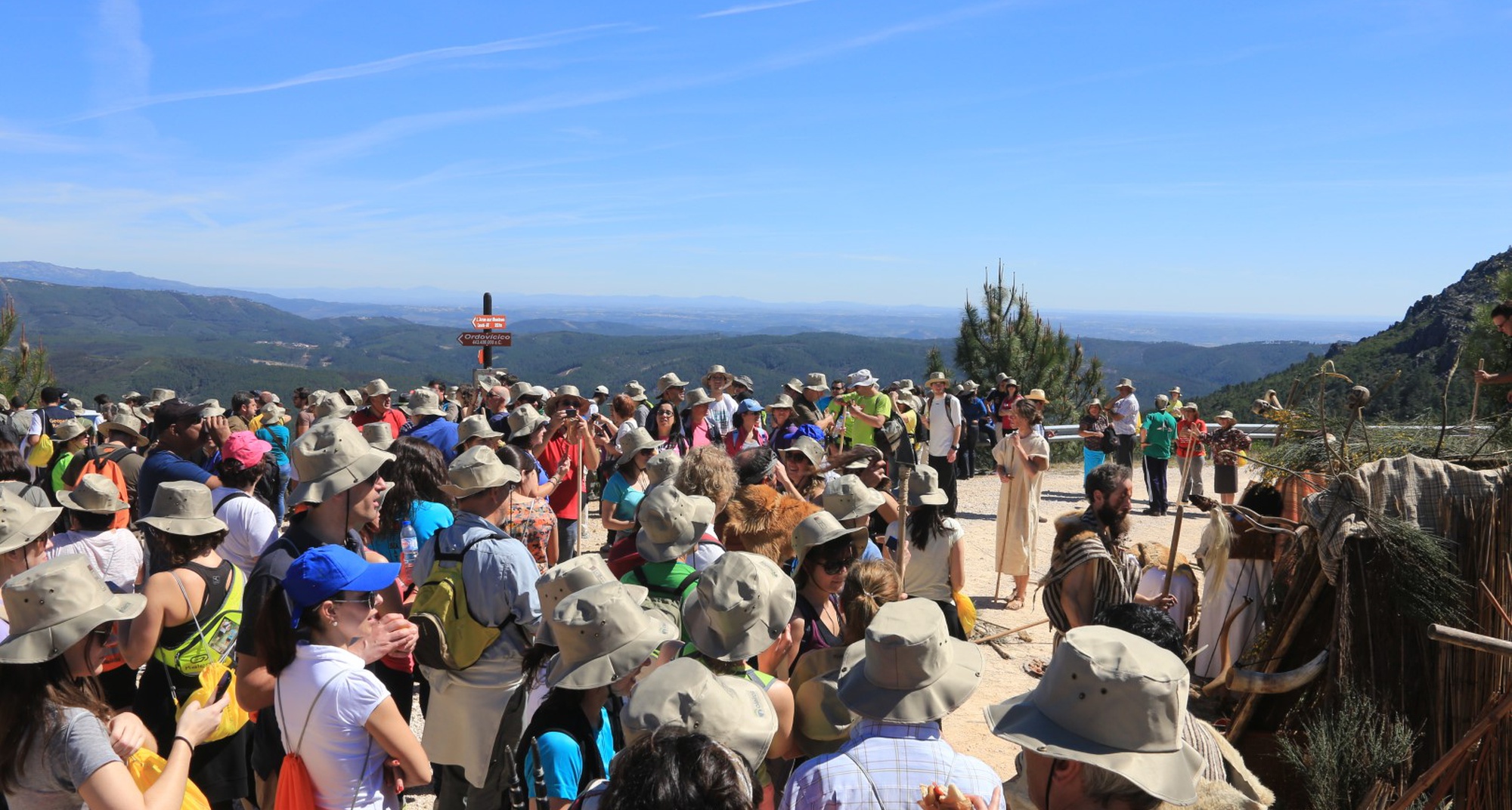 Passeio pedestre pelo Trilho Internacional dos Apalaches