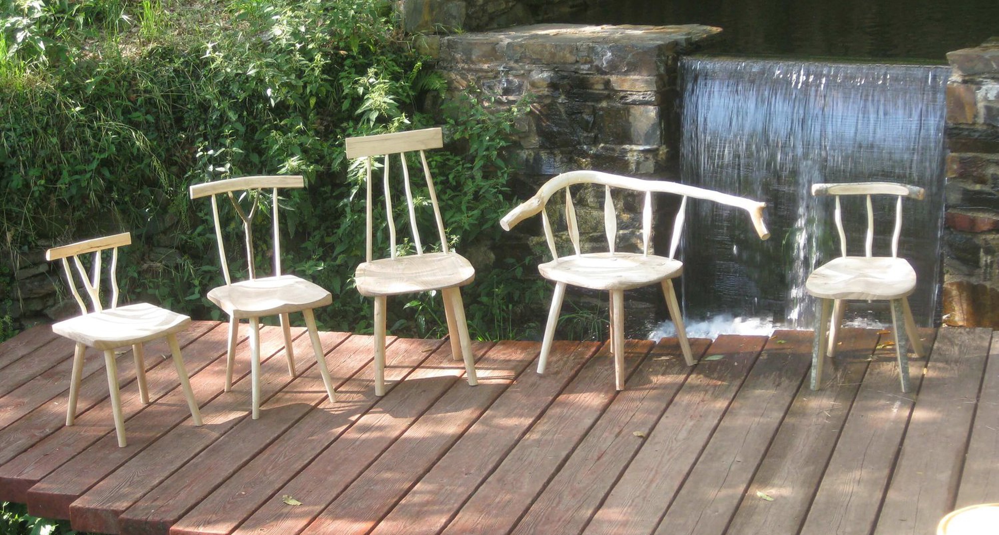 Take home your handmade wood chair